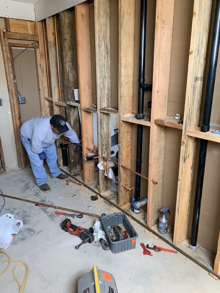 Commercial rough-in plumbing for Gas Line Repair in West View